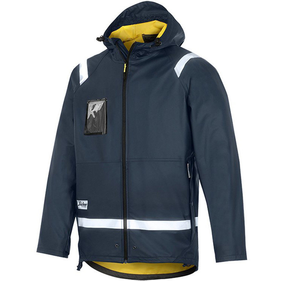Zdjęcie 1 - Kurtka Przeciwdeszczowa PU (kolor: granatowy) Snickers Workwear