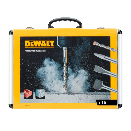 Zdjęcie 2 - ZESTAW 15 WIERTEŁ I DŁUT SDS-PLUS DEWALT DT9679