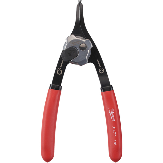 Zdjęcie 1 - Średnie szczypce do pierścieni Segera – proste 1,2mm Milwaukee 4932492490