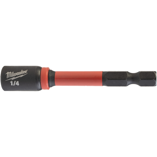 Zdjęcie 1 - Udarowa magnetyczna nasadka sześciokątna 1/4"/65 mm Milwaukee 4932492436