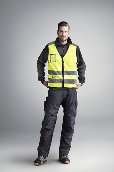 Zdjęcie 5 - WYPRZEDAŻ! Spodnie AllroundWork 6301 BEZ WORKÓW KIESZENIOWYCH Snickers Workwear czarne