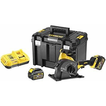 Zdjęcie 1 - Bruzdownica akumulatorowa DeWalt DCG200T2 125mm 54V XR Flexvolt 2x6Ah