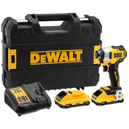 Zdjęcie 1 - Zakrętarka udarowa akumulatorowa DeWalt DCF809L2T ¼” 190Nm 18V XR 2x3Ah DCF809L2T