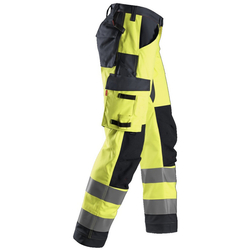 Nawigacja zdjęcie 2 - 6361 Spodnie robocze odblaskowe ProtecWork z obustronnymi kieszeniami na nogawkach, EN 20471/2 Snickers Workwear