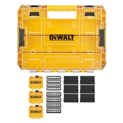 Średni organizer ToughCase z trzema pudełkami na bity DeWalt DT70804