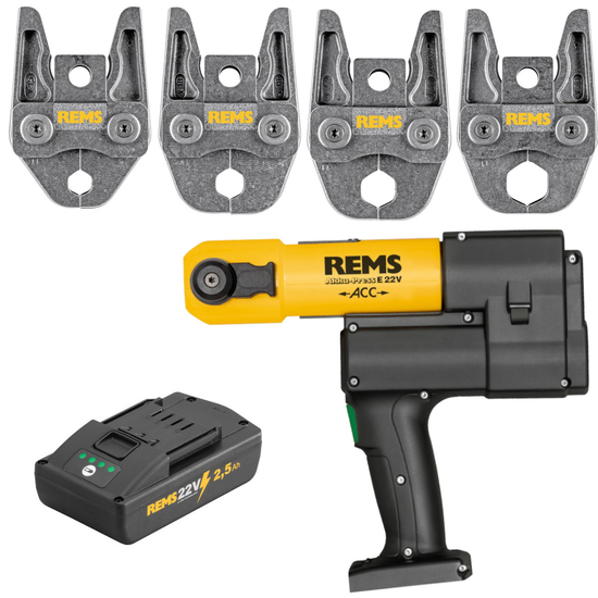 Zdjęcie 1 - REMS Akku-Press 22 V ACC V15 - V18 - V22 - V28