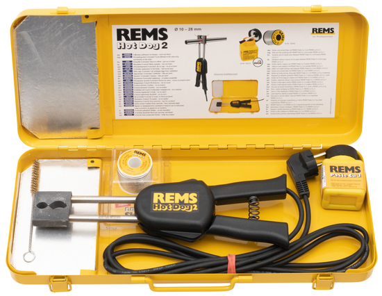 Zdjęcie 2 - Rems Hot Dog 2 cęgi do lutowania miękkiego + REMS Lumen 2800 naświetlacz budowlany LED