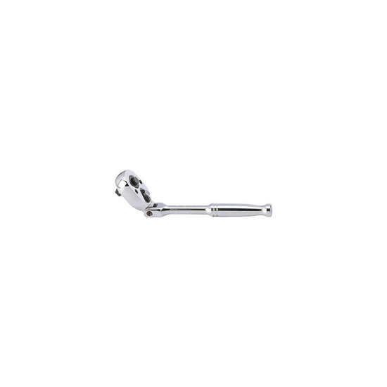 Zdjęcie 1 - GRZECHOTKA Z PRZYCISKIEM 1/4" ŁAMANA 24 ZĘBY 150mm UCHWYT POLEROWANY 2781-06P King Tony