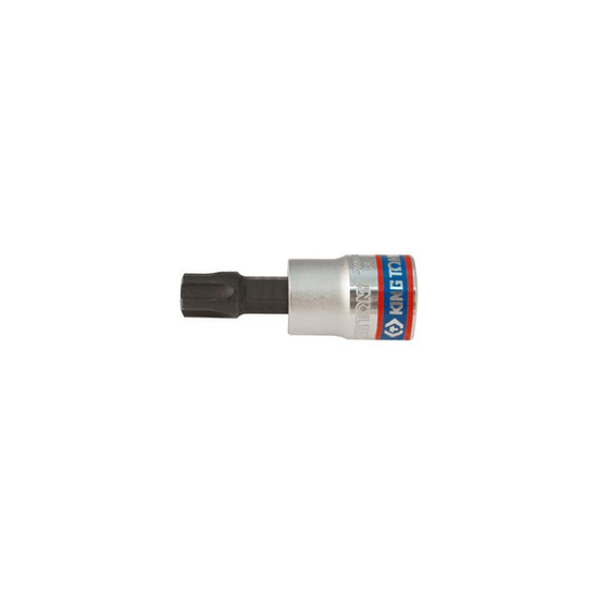 Zdjęcie 1 - NASADKA 3/8" Z KOŃCÓWKĄ TORX 5-RAMIENNĄ Z OTWOREM IPR 10 x 50mm 302D10 King Tony