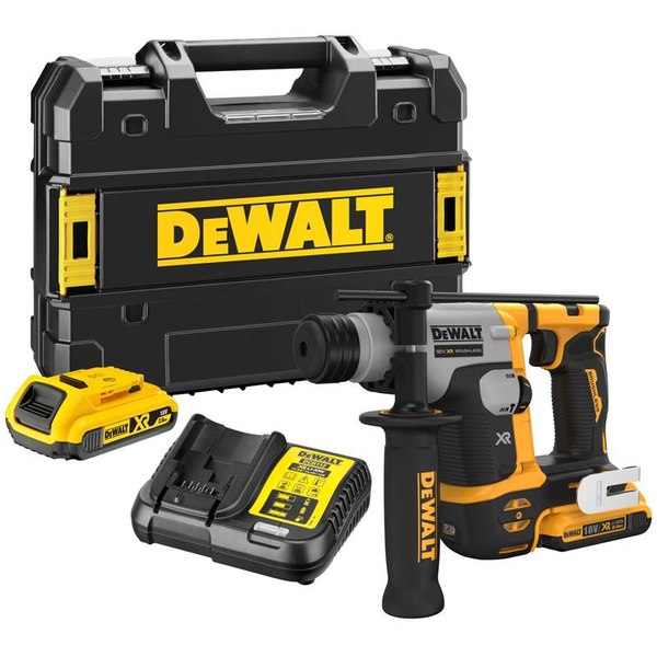 Zdjęcie 1 - Młotowiertarka akumulatorowa DeWalt DCH172D2 SDS-Plus 1.4J 18V XR 2x2Ah