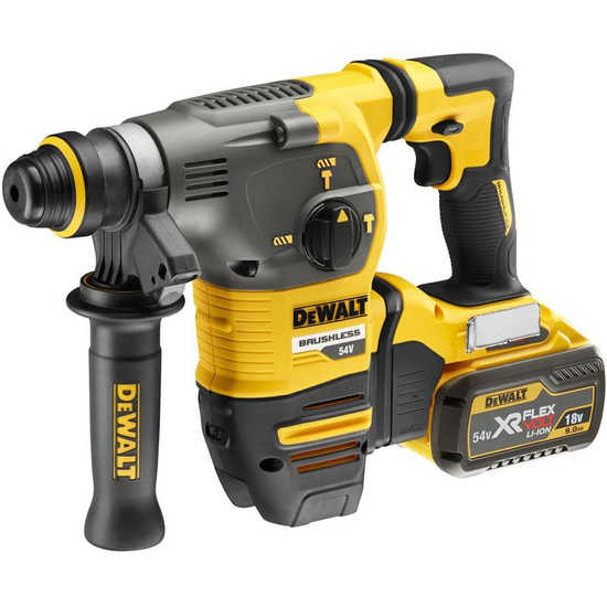 Zdjęcie 1 - Młotowiertarka akumulatorowa DeWalt DCH333X2 SDS-Plus 3.5J 54V XR Flexvolt 2x9Ah