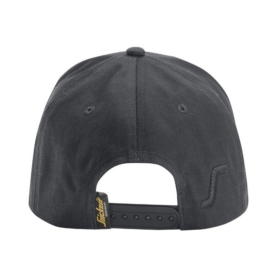 Zdjęcie 4 - 9041 Czapka z daszkiem Logo kolor stalowy Snickers Workwear