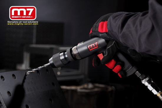 Zdjęcie 3 - Wiertarka pneumatyczna pistoletowa 1300 obr./min. Mighty Seven QE-542