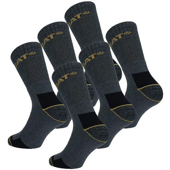 Zdjęcie 1 - Skarpety CAT REAL WORK SOCKS SZARE opak. 3 pary
