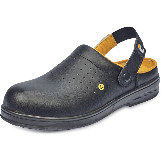 Zdjęcie 1 - RAVEN ESD SB SRC pantofle czarne 0203010160 Cerva