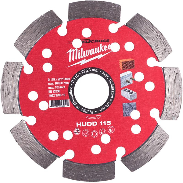 Zdjęcie 1 - Tarcza diamentowa HUDD 115 mm 4932399819 Milwaukee