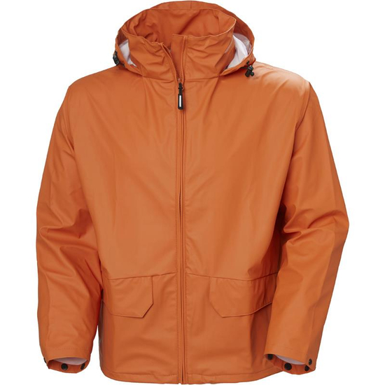 Zdjęcie 1 - Kurtka przeciwdeszczowa Helly Hansen 70180_290 Voss kolor pomarańczowy