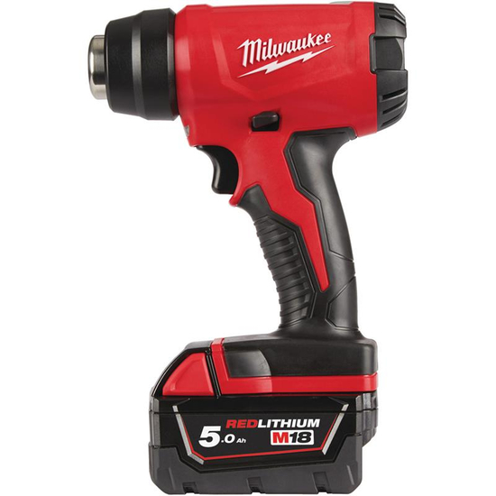 Zdjęcie 1 - Opalarka akumulatorowa Milwaukee M18 BHG-502C 470°C 18V 2x5Ah 4933459772