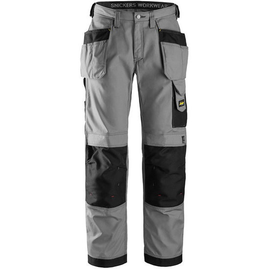 Zdjęcie 1 - 3213 Spodnie Rip-Stop z workami kieszeniowymi (kolor szaro-czarny) Snickers Workwear