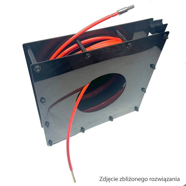 Zdjęcie 3 - cordFLEX® BOX 8-20 - Lekki, Wysokoobrotowy Przepychacz Do Frezowania I Mechanicznego Czyszczenia Kanalizacji .Wyposażony W Elastyczny Wałek o średnicy 8 mm