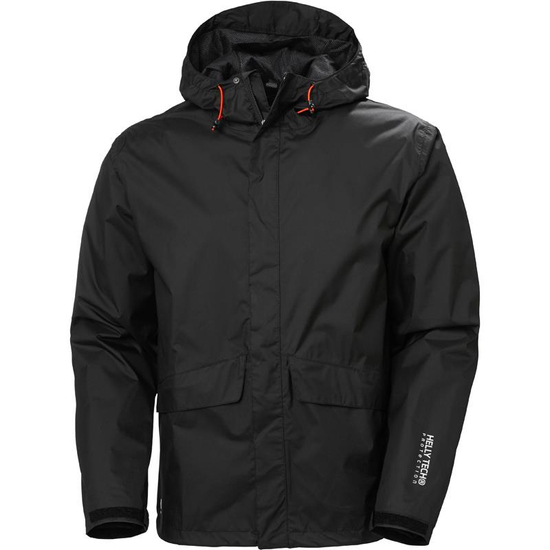 Zdjęcie 1 - Kurtka przeciwdeszczowa Helly Hansen 70127_990 Manchester kolor czarny