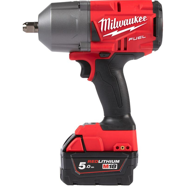 Zdjęcie 1 - Klucz udarowy akumulatorowy Milwaukee M18 FHIWP12-502X ½” 1017Nm 18V 2x5Ah 4933459693