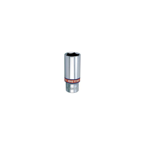 Zdjęcie 1 - NASADKA DŁUGA 3/8" CALOWA 1/4" x 63mm 6-kąt Cr-V 323508S King Tony
