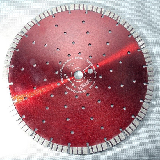 Zdjęcie 1 - GT-STB350/20 Tarcza diamentowa laserowa wentylowana GTools - segment Turbo