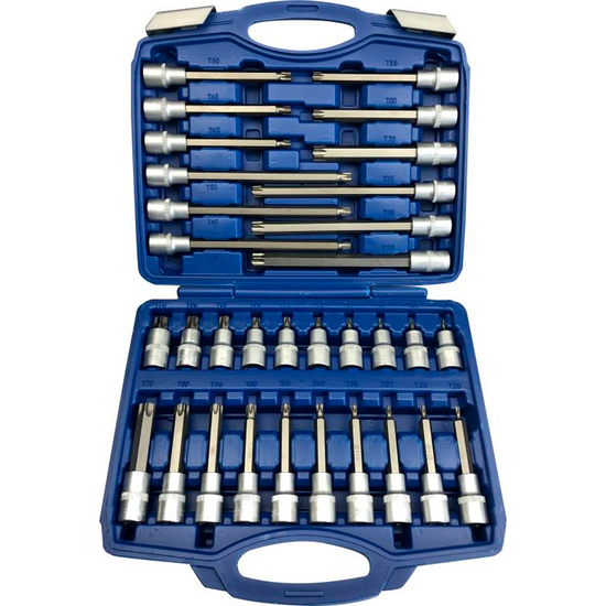 Zdjęcie 1 - Zestaw 32szt. nasadek ½” Torx GTOOLS GT-5032