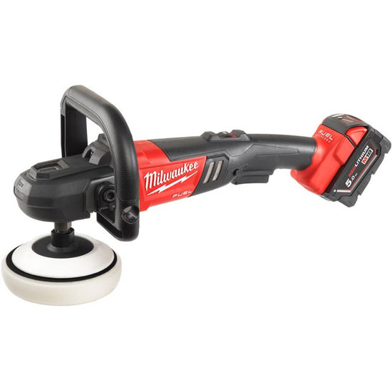 Zdjęcie 1 - Polerka akumulatorowa Milwaukee M18 FAP180-502X 180mm 18V 2x5Ah 4933451550