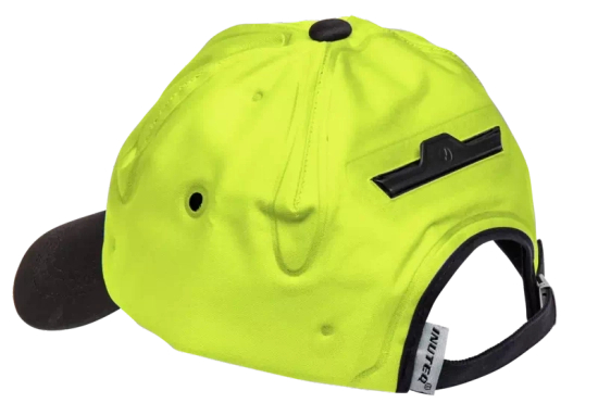 Zdjęcie 2 - Czapka chłodząca HEADCOOL SMART ZIP Inuteq żółta Hi-Vis