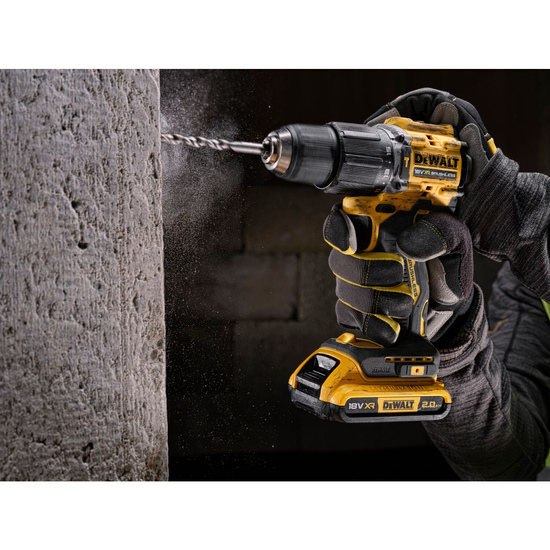 Zdjęcie 11 - Wiertarko-wkrętarka akumulatorowa "100 lat" DeWalt DCD100YD2T 68Nm 18V XR 2x2.0Ah