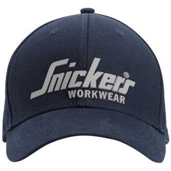 9041 Czapka z daszkiem Logo kolor granatowy Snickers Workwear