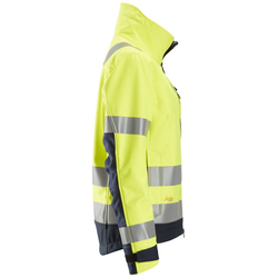 Nawigacja zdjęcie 2 - 1237 Kurtka Odblaskowa Soft Shell AllroundWork - damska (klasa 2/3.) Snickers Workwear