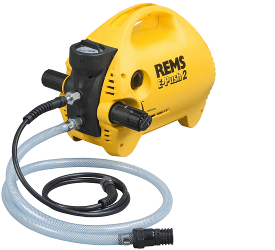 Zdjęcie 1 - REMS E-Push 2 Elektryczna pompa kontrolna z manometrem