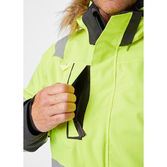 Zdjęcie 6 - Kurtka zimowa odblaskowa Helly Hansen 71393_369 Parka Alna 2.0 kolor żółty