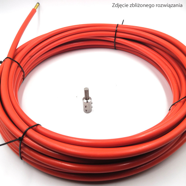 Zdjęcie 4 - cordFLEX® 8-20 - Lekki, Wysokoobrotowy Przepychacz Do Frezowania I Mechanicznego Czyszczenia Kanalizacji. Wyposażony W Elastyczny Wałek Roboczy o średnicy 8 mm 