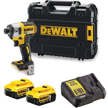 Zakrętarka udarowa akumulatorowa DeWalt DCF887P2 ¼” 205Nm 18V XR 2x5Ah