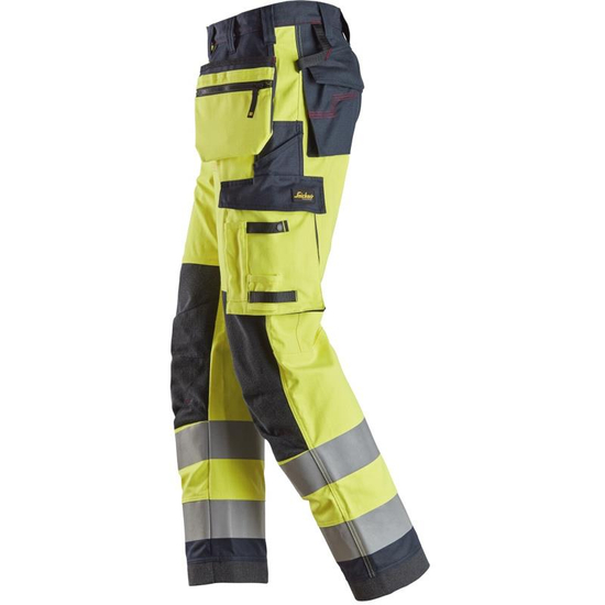 Zdjęcie 3 - Spodnie Odblaskowe ProtecWork z workami kieszen. i obustron. kieszeniami, EN 20471/2 Snickers Workwear 62616695