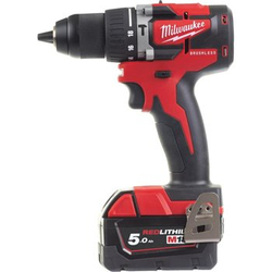 Wiertarko-wkrętarka udarowa akumulatorowa Milwaukee M18 CBLPD-502C 60Nm 18V 2x5Ah 4933464558