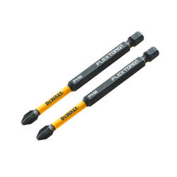 Nawigacja zdjęcie 2 - Zestaw bitów udarowych PH2 89mm 2szt. DeWALT [DT70567T]