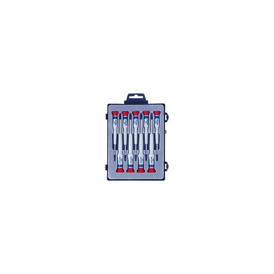 Zdjęcie 1 - ZESTAW WKRĘTAKÓW PRECYZYJNYCH 9cz. TORX T4 - T20 x 40/50mm, PUDEŁKO PLAST. 32309PR King Tony