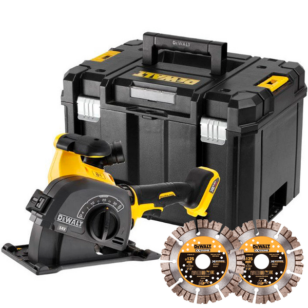 Zdjęcie 1 - Bruzdownica akumulatorowa DeWalt DCG200NT 125mm 54V XR Flexvolt