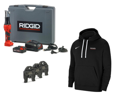 Zaciskarka Ridgid RP 219 ze szczękami U 16-20-25 Bluza Gratis