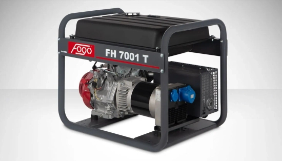 Zdjęcie 1 - Agregat prądotwórczy benzynowy 1-fazowy 6,2 kVA zbiornik 45L z silnikiem Honda FOGO FH7001T