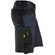 Nawigacja zdjęcie 2 - 6151 Spodnie Krótkie Stretch AllroundWork z workami kieszeniowymi, luźne Snickers Workwear granatowe