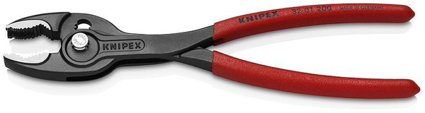 Zdjęcie 1 - KNIPEX TwinGrip 82 01 200 Szczypce chwytające czołowe