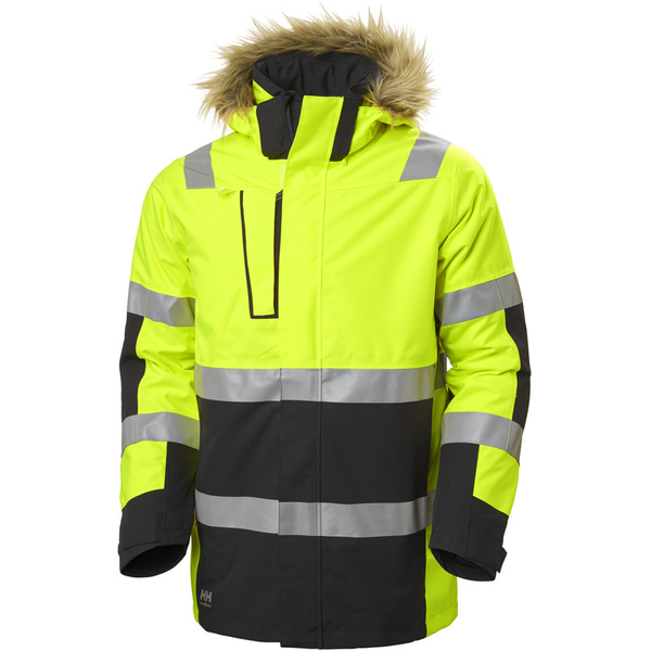 Zdjęcie 1 - Kurtka zimowa odblaskowa Helly Hansen 71393_369 Parka Alna 2.0 kolor żółty