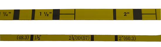 Zdjęcie 10 - Miarka do rowków Gtools GT50585HH 1-24"