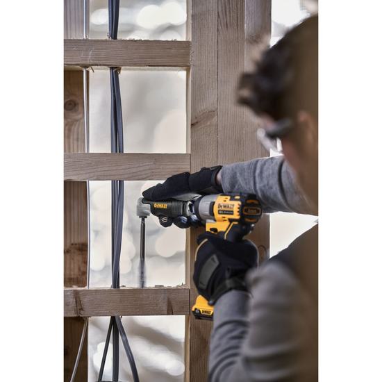 Zdjęcie 7 - Udarowa przystawka kątowa HEX 1/4" DeWALT [DT20500]